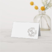 先スカスタムタンプワールドマップすべて編集可能 プレイスカード (裏面)