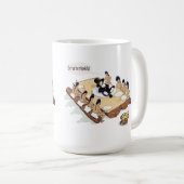 先住民おもしろいアメリカンサンクスギビングマグカップ コーヒーマグカップ (正面右)