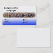 先住民と先住民芸術 名刺 (正面/裏面)