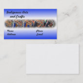 先住民と先住民芸術 名刺 (正面/裏面)