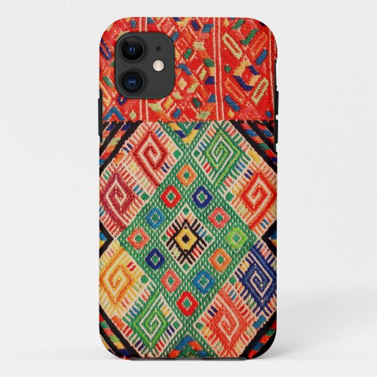 先住民によって編まれる織物 Case-Mate iPhoneケース (裏面)