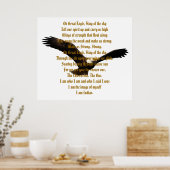 先住民のアメリカのインドの賛歌 ポスター (キッチン)