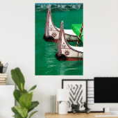 先住民のカヌー ポスター (ホームオフィス)