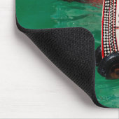 先住民のカヌー マウスパッド (コーナー)