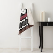 先住民のカラフル民族線パターン シェルパブランケット (インサイチュ)