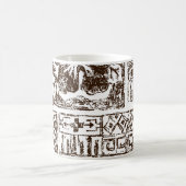 先住民のハワイアン コーヒーマグカップ (中央)