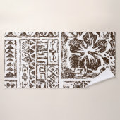 先住民のハワイアン バスタオル (バスタオル)