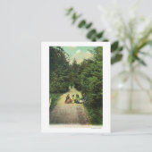 先住民のビューインディアンリバーパーク ポストカード (スタンド正面)