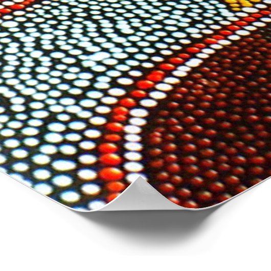 先住民の挑戦 ポスター (角)