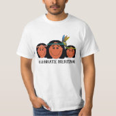 先住民の日 Tシャツ (正面)