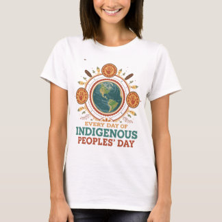 先住民の日Tシャツ Tシャツ
