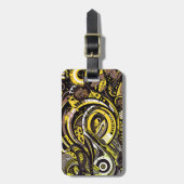 先住民の注入者 ラゲッジタグ (正面縦)