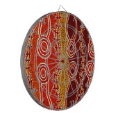 先住民の蛇。 ダーツボード (正面左)