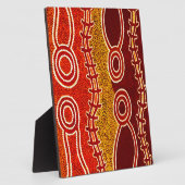 先住民の蛇。 フォトプラーク (側面)