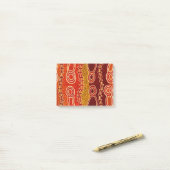 先住民の蛇。 ポストイット (デスク上)