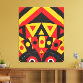 先住民の部族 キャンバスプリント (インサイチュ (リビング))