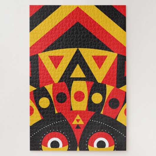 先住民の部族 ジグソーパズル (縦)