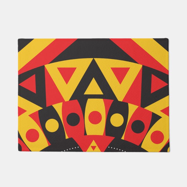 先住民の部族 ドアマット (正面)