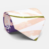 先住民の金ゴールドの葉の森林の花 ネクタイ (ロール)