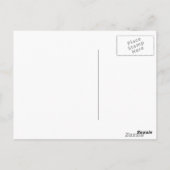 先住民アゲハチョウはがき ポストカード (裏面)