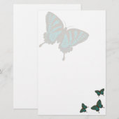 先住民アゲハチョウ文具 便箋 (正面/裏面)