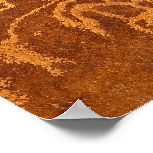 先住民アメリカのガソリン絵文字、ロチェスターパネル、 ポスター (角)