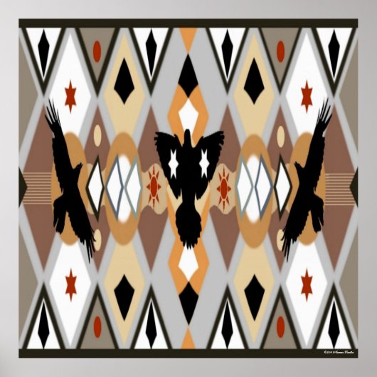 先住民アメリカのクロウポスター ポスター (正面)