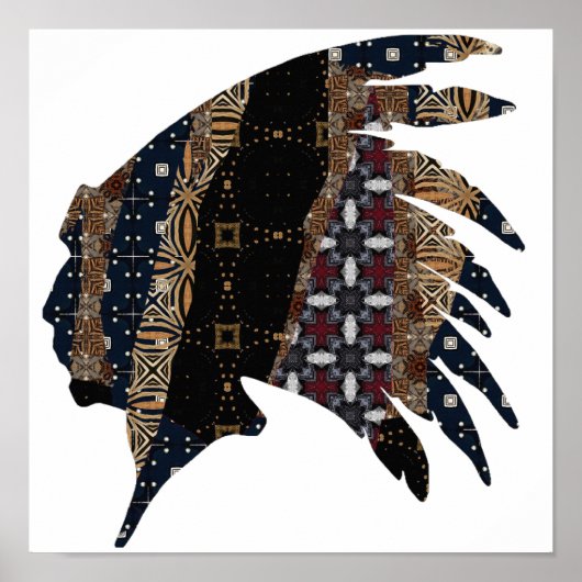 先住民アメリカのチーフポスター ポスター (正面)