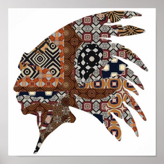 先住民アメリカのチーフポスター ポスター (正面)