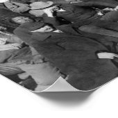 先住民アメリカのバッファロー法案との会議 ポスター (角)