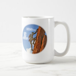 先住民アメリカのピーク時のスケーリング コーヒーマグカップ