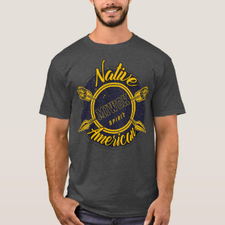 先住民アメリカのミウク族の精神  Tシャツ