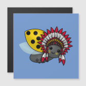 先住民アメリカのラディバグ (正面/裏面)