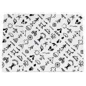 先住民アメリカの写真記号 ラージペーパーバッグ (正面)