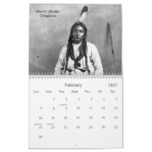 先住民アメリカの写真，アメリカインディアン カレンダー (2月 2027)