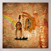 先住民アメリカの印象 ポスター (正面)