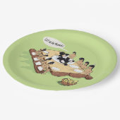 先住民アメリカの感謝祭 ペーパープレート (アングル)