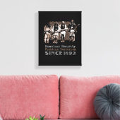 先住民アメリカの戦士アパッチ部族の歴史ギフト キャンバスプリント (インサイチュ (リビング))