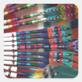 先住民アメリカの教会ファン、コーヒーカップ、シャツ スクエアシール (正面)