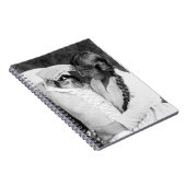 先住民アメリカの母親と彼女のパポオース ノートブック (右側)