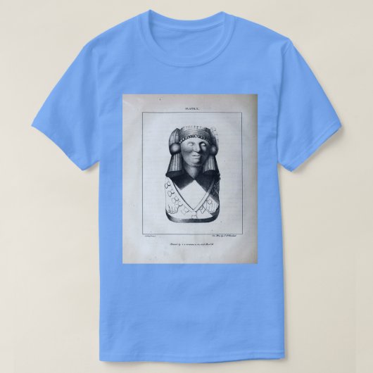 先住民アメリカの絵文字x27 An inq Tシャツ (デザイン正面)