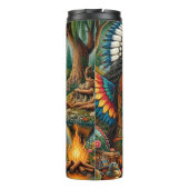 先住民アメリカの荒野の守護霊。 タンブラー (裏面)