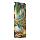 先住民アメリカの荒野の守護霊。 タンブラー (回転右)