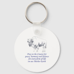 先住民アメリカの象徴 キーホルダー