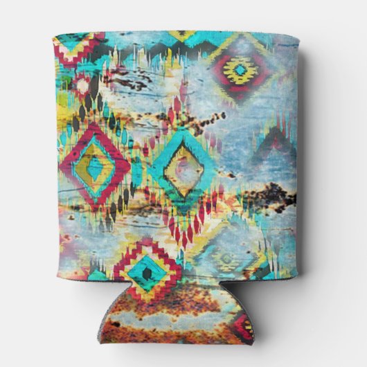 先住民アメリカの部族の昇華 缶クーラー (裏面)