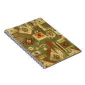 先住民アメリカの部族の生地I +あなたのアイディア ノートブック (右側)