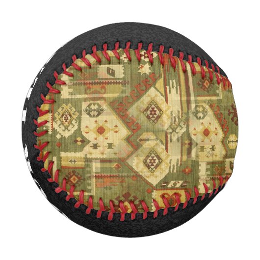 先住民アメリカの部族の生地I +あなたのアイディア 野球ボール (正面左)