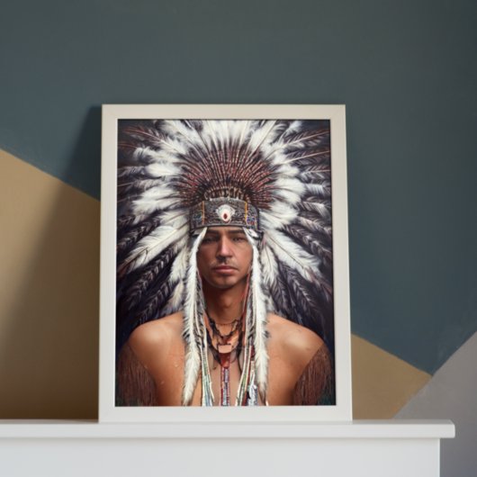 先住民アメリカのOjibwaポスター ポスター