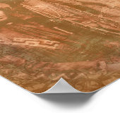 先住民アメリカインディアンのカップルのチーフシアトル引用文 ポスター (角)