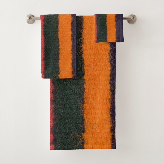 先住民アメリカインディアンの虹色 バスタオルセット (インサイチュ)